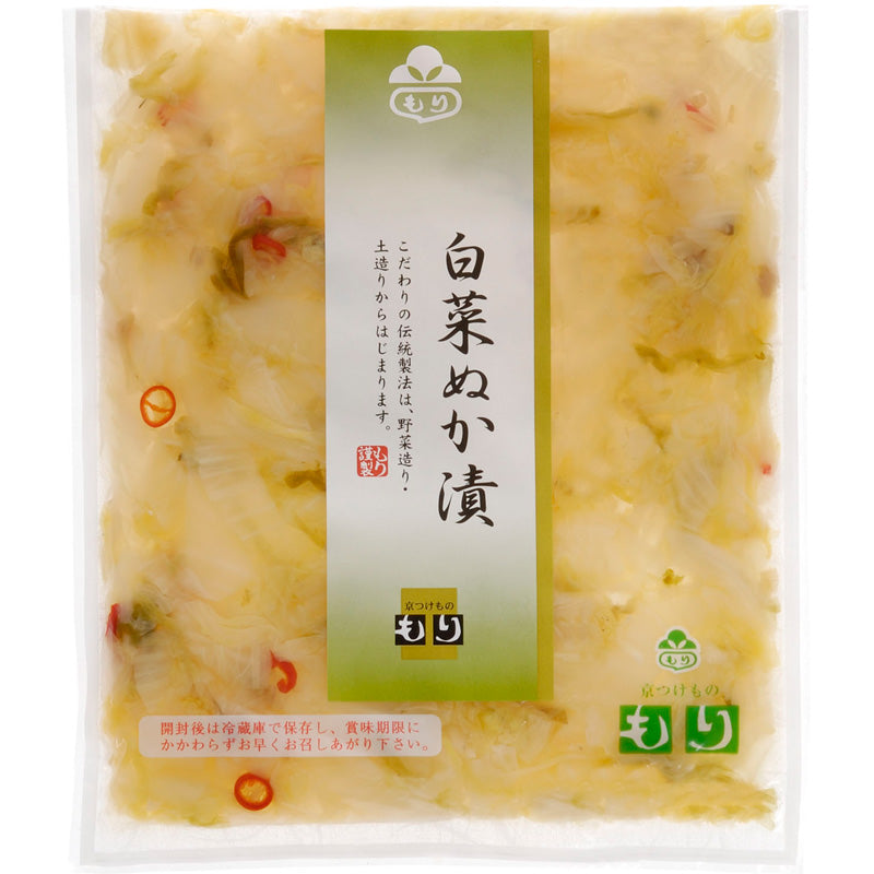 Kyoto Pickles Mori, Soy Sauce Flavour, Napa Cabbage Pickles, Authentic Japanese Tsukemono - 120g (4.2oz) x 3Pack (360g / 12.7oz total)