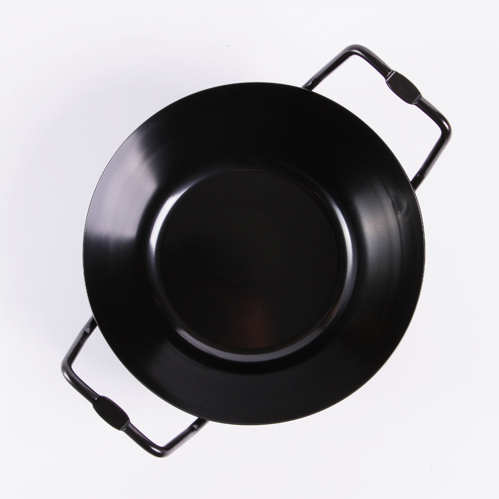 La base Iron frying pot 8.7"" IH compatible LB-089 Deep-frying tempura pot