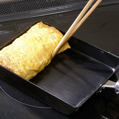 River Light KIWAME Japanese Eggpan Omelette Pan small square Pan iron Japan Made