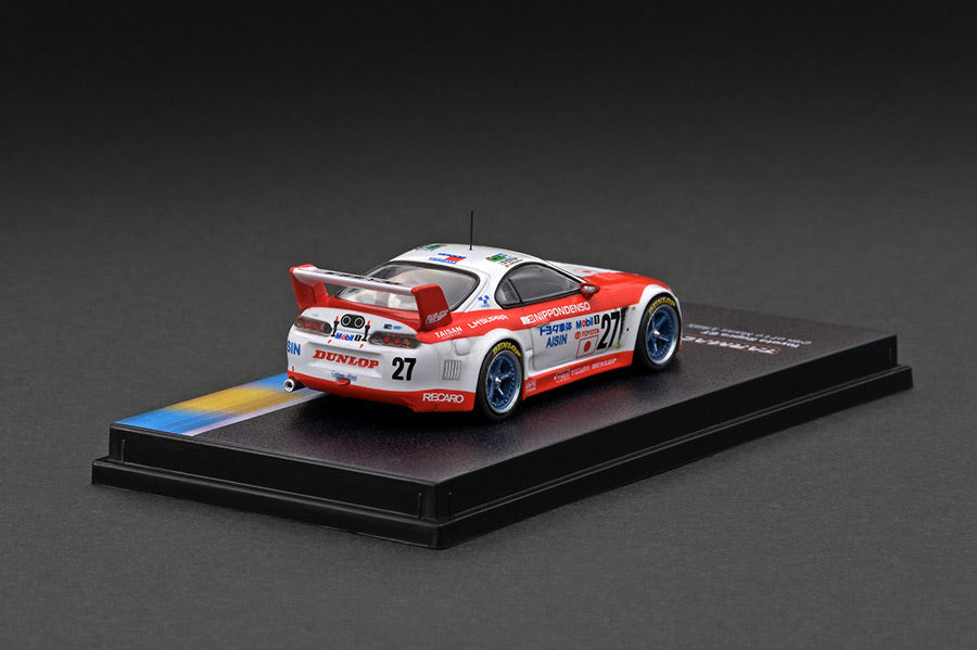 T64-051-95LM27 Tarmac Works 1/64 Toyota Supra GT 24h of Le Mans 1995
