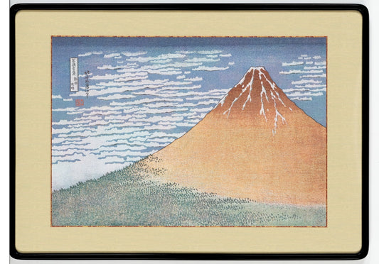 Kyoto Nishijin Katsushika Hokusai fabric frame Traditional Crafts KYOTO KAHO