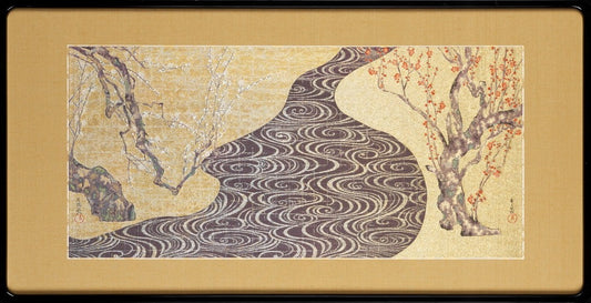 Kyoto Nishijin Ogata Korin fabric frame Traditional Crafts KYOTO KAHO