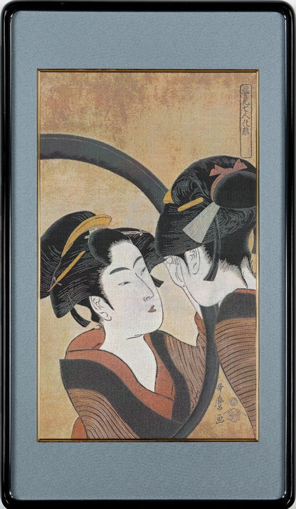 Kyoto Nishijin Kitagawa Utamaro fabric frame Traditional Crafts KYOTO KAHO