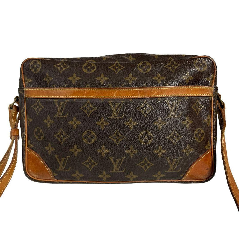 Louis Vuitton Monogram Trocadero 27 Brown Shoulder Bag Authentic Crossbody Bag
