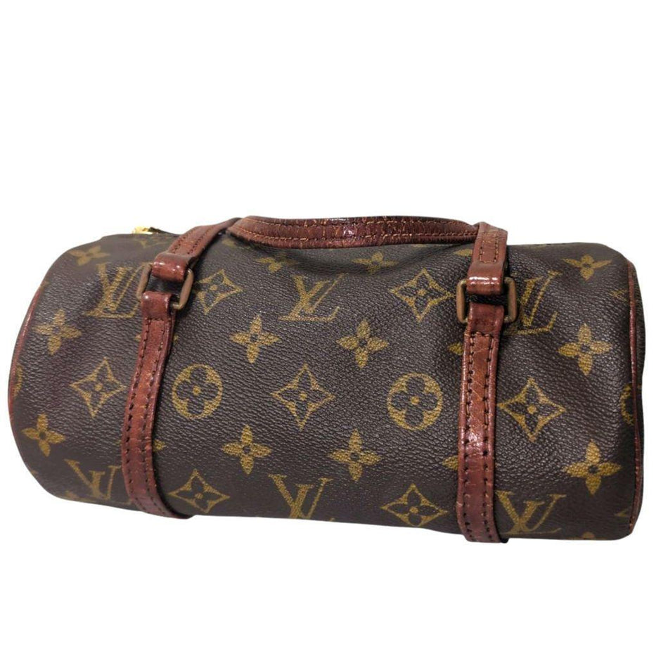 Louis Vuitton Monogram Papillon Brown Handbag Mini Boston Bag