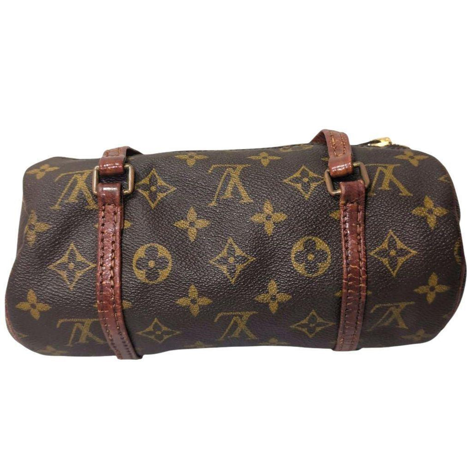 Louis Vuitton Monogram Papillon Brown Handbag Mini Boston Bag